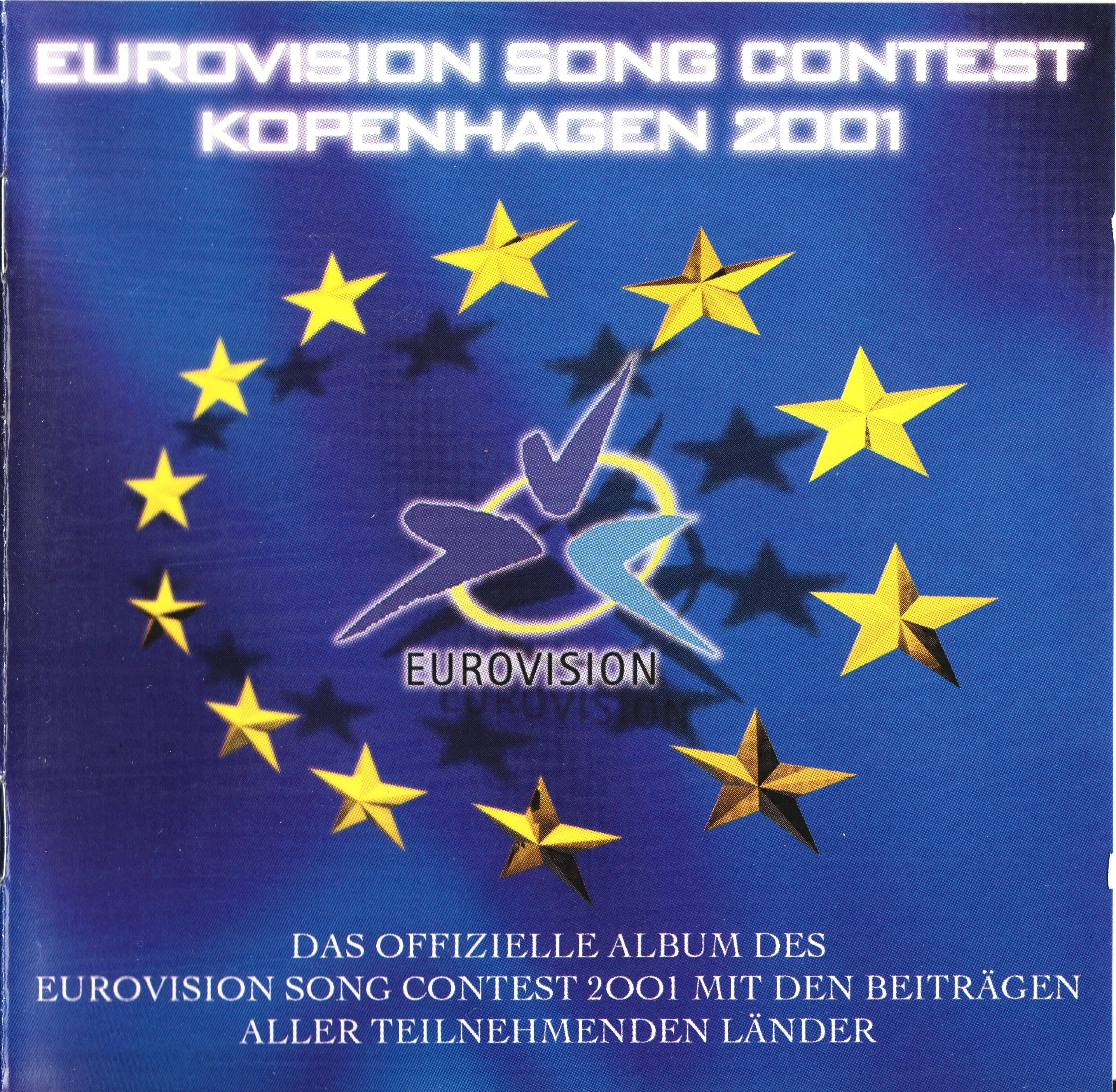 Eurovision Song Contest 2001; Copenhagen : Front